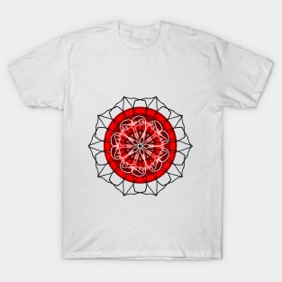 Symmetrical Flower T-Shirt